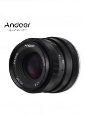 F1.8 Digital Camera Lens Large Aperture Black