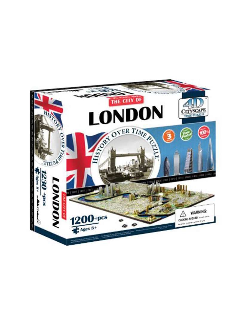 London 4D City Scape History Over Time Puzzle 5511562