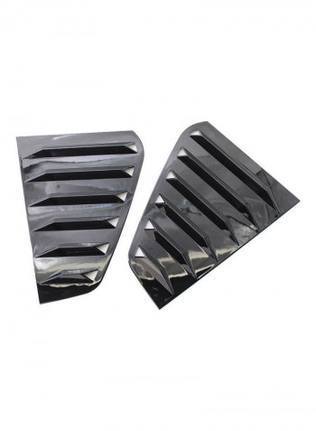 2-Piece Side Window Scoop Louver Cover