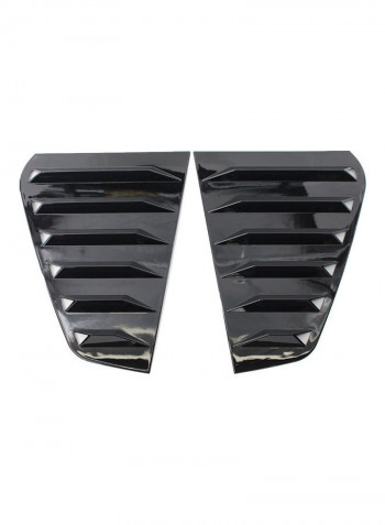 2-Piece Side Window Scoop Louver Cover