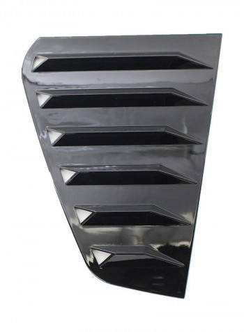 2-Piece Side Window Scoop Louver Cover