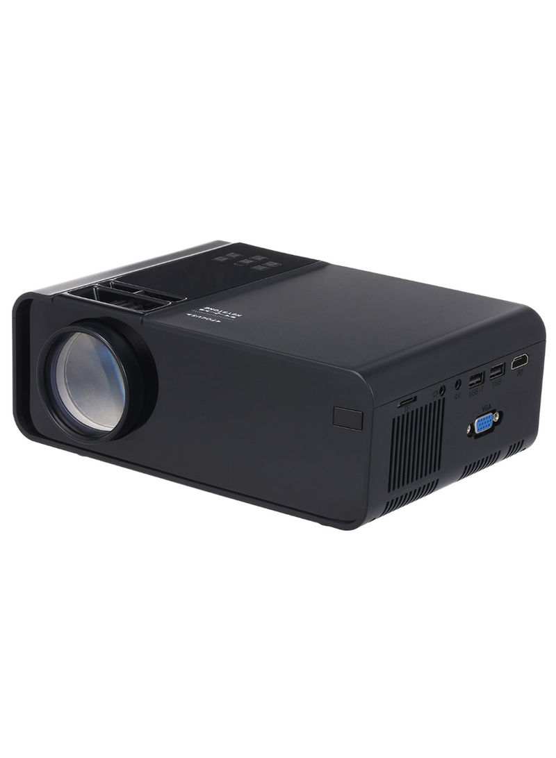 Home Cinema Theatre LED LCD Projector W10 Black