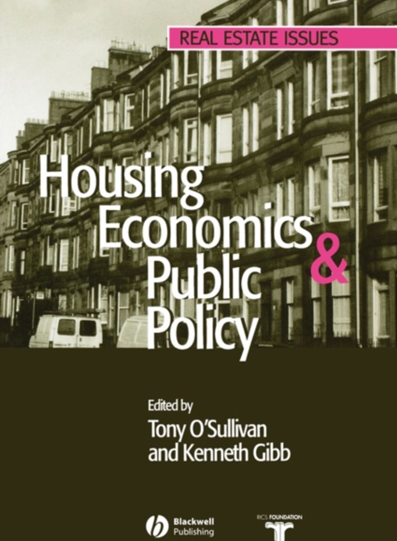 Housing Economics And Public Policy - Paperback 1
