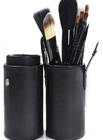 12-Piece Syntho Brush Set with Tube Case