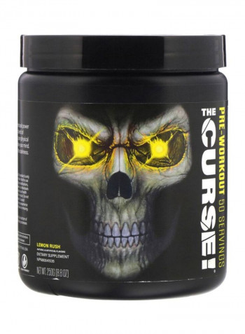 The Curse Pre Workout Dietary Supplement - Lemon Rush
