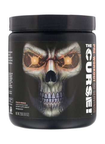 The Curse Pre-Workout Dietary Supplement - Peach Rings
