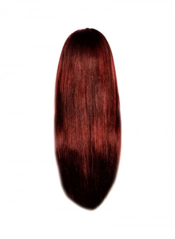 Long Straight Hair Extension Red Wine 18inch