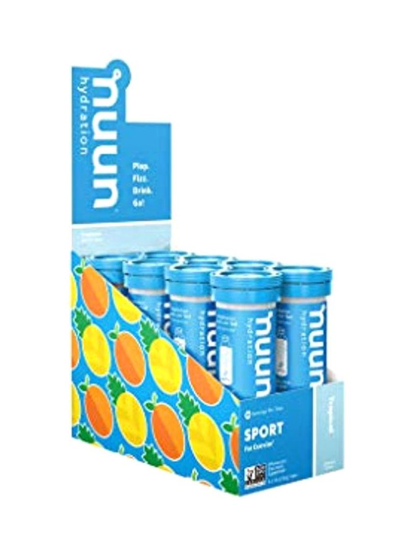 Pack Of 8 Tubes Effervescent Hydration Supplement