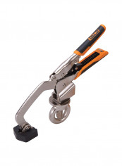 Auto Jaws Drill Press Bench Clamp Silver/Black 16x18inch