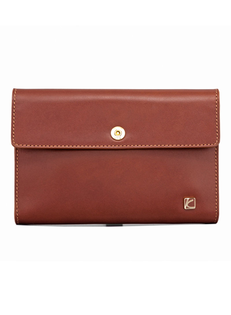 Duncan Leather Pouch Brown