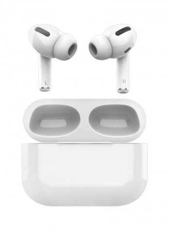 Bluetooth In-Ear Earbuds With Charging Case White