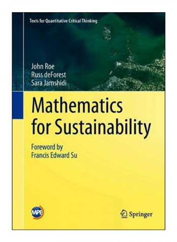 Mathematics For Sustainability Hardcover 1st edition