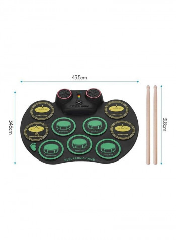 Percussion Instrument Roll Up Drum Kit