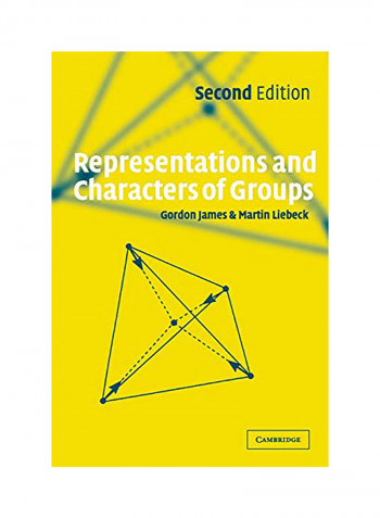 Representations And Characters Of Groups Paperback