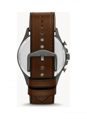 Men's Forrester Chronograph Amber Leather Watch FS5815