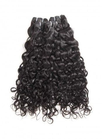 Natural Wave Curly Hair Extensions Black