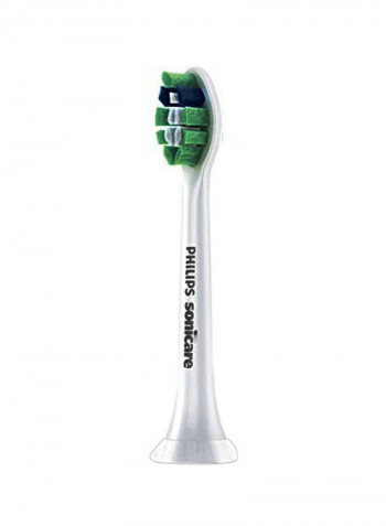 Proresults Plaque Control Replacement Toothbrush Heads White/Green/Blue 1.22x2.36x8.66inch