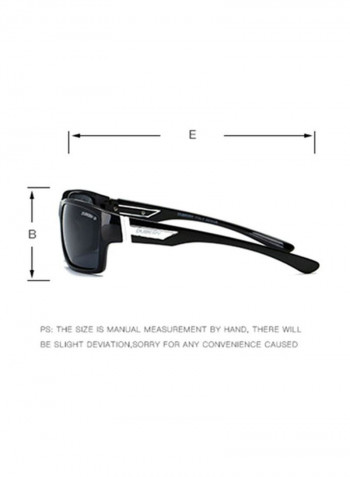 Men's Polarized Rectangular Sunglasses