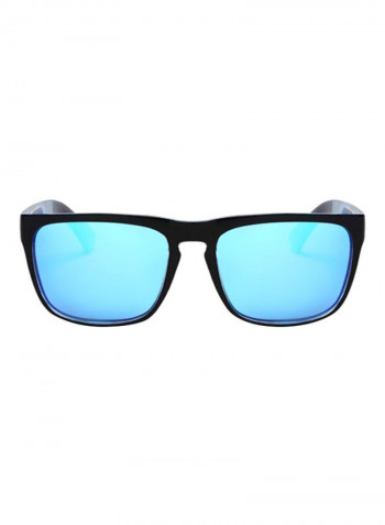 Men's UV Protective Square Frame Sunglasses - Lens Size: 62 mm