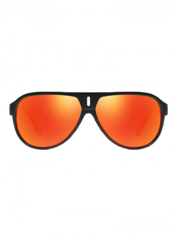 Men's Polarized Pilot Sunglasses - Lens Size: 66 mm