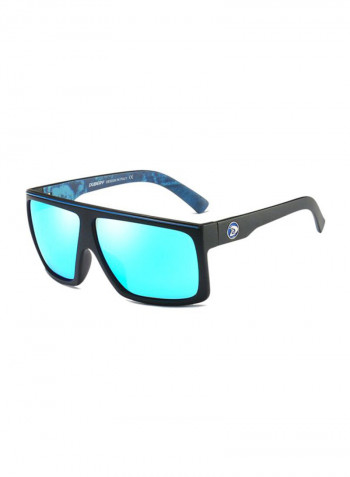 Men's Polarized Square Sunglasses - Lens Size: 70 mm