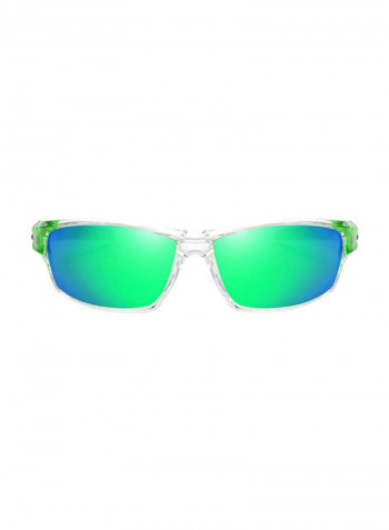 Men's Rectangular Sunglasses - Lens Size: 70 mm