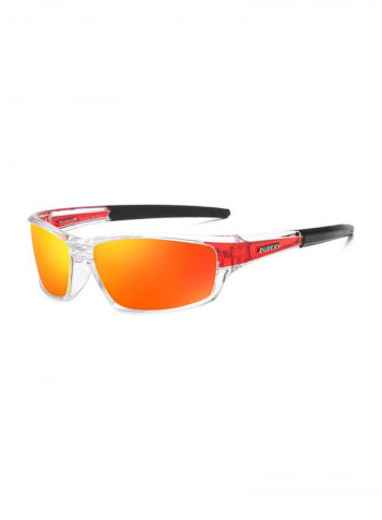 Men's Rectangular Sunglasses - Lens Size: 70 mm
