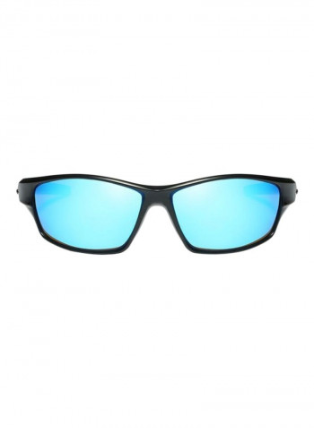 Men's Rectangular Sunglasses - Lens Size: 70 mm