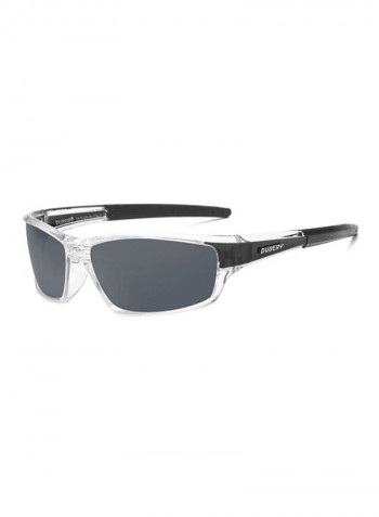 Men's Rectangular Sunglasses - Lens Size: 70 mm
