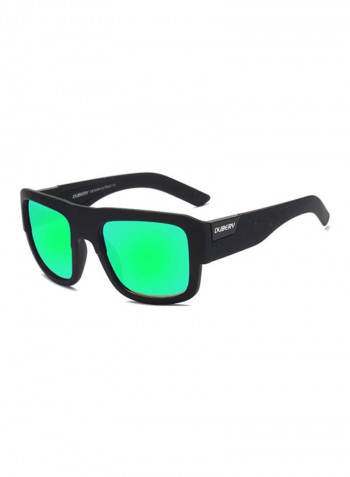 Men's UV Protected Square Sunglasses - Lens Size: 60 mm