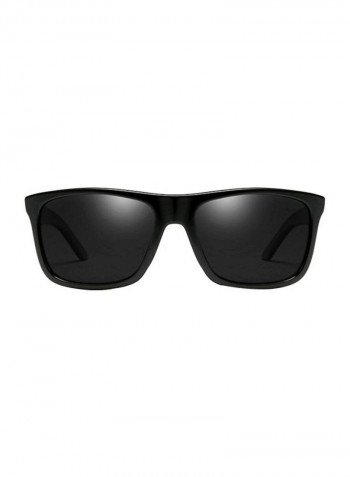 Men's Polarized Square Sunglasses - Lens Size: 66 mm