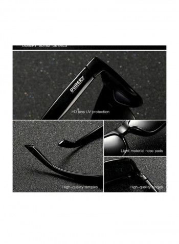 Men's Polarized Square Sunglasses - Lens Size: 66 mm