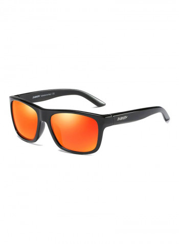 Men's Polarized Square Sunglasses - Lens Size: 66 mm