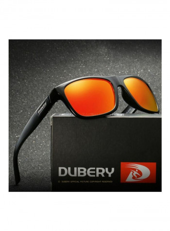 Men's Polarized Square Sunglasses - Lens Size: 66 mm