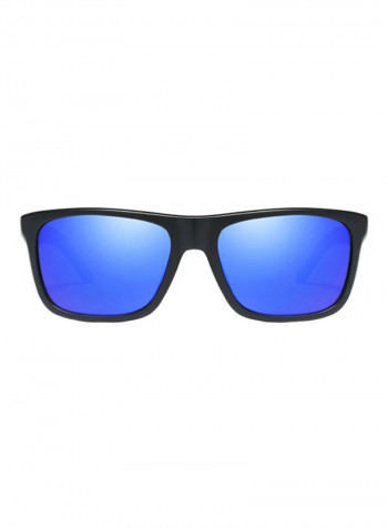 Men's Polarized Wayfarer Sunglasses - Lens Size: 66 mm