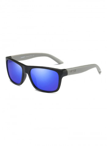Men's Polarized Wayfarer Sunglasses - Lens Size: 66 mm