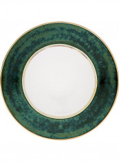 Porcelain Charger Plate Green/White 32cm reviews Porcelain Charger Plate Green/White 32cm