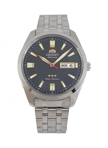 Men's 3 Star Stainless Steel Analog Watch SAB0C002B8