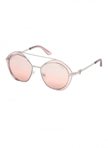 Women's Asymmetrical Sunglasses - Lens Size: 54 mm