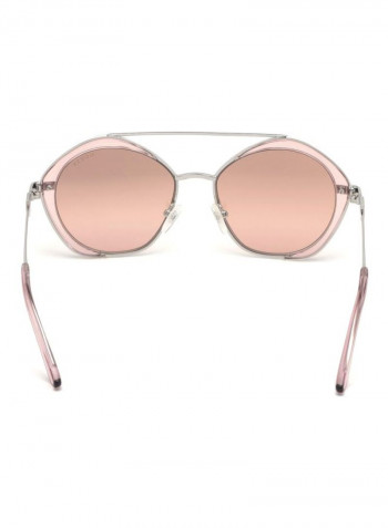Women's Asymmetrical Sunglasses - Lens Size: 54 mm