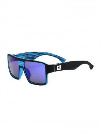 Men's Polarized Square Sunglasses - Lens Size: 58 mm