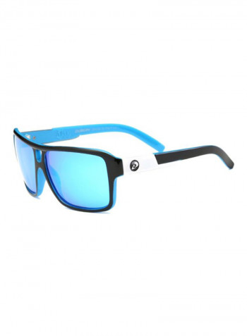 Men's Polarized Square Sunglasses - Lens Size: 58 mm