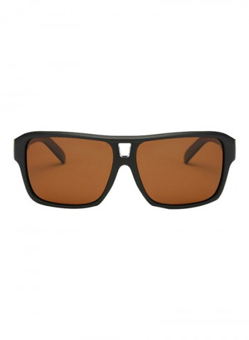 Men's Polarized Square Sunglasses - Lens Size: 58 mm