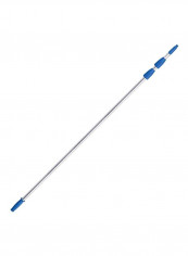 Telescoping Extension Multi-Purpose Pole Silver/Blue 20feet