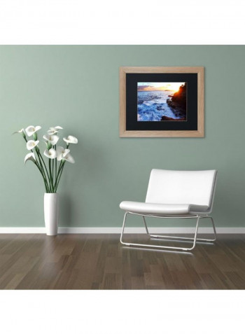 Hawaii 4 Framed Wall Art Multicolour 11 x 14inch