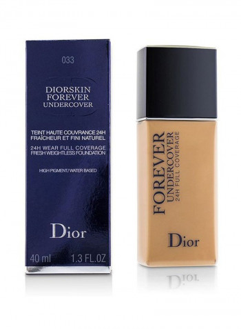 Forever Undercover Weightless Liquid Foundation 033 Apricot Beige