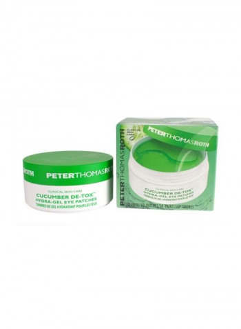 Pack Of 60 Cucumber De-Tox Hydra-Gel Eye Patches