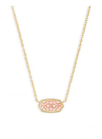 Rhodium Plated Kendra Scott Necklace
