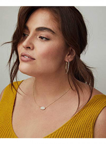 Rhodium Plated Kendra Scott Necklace