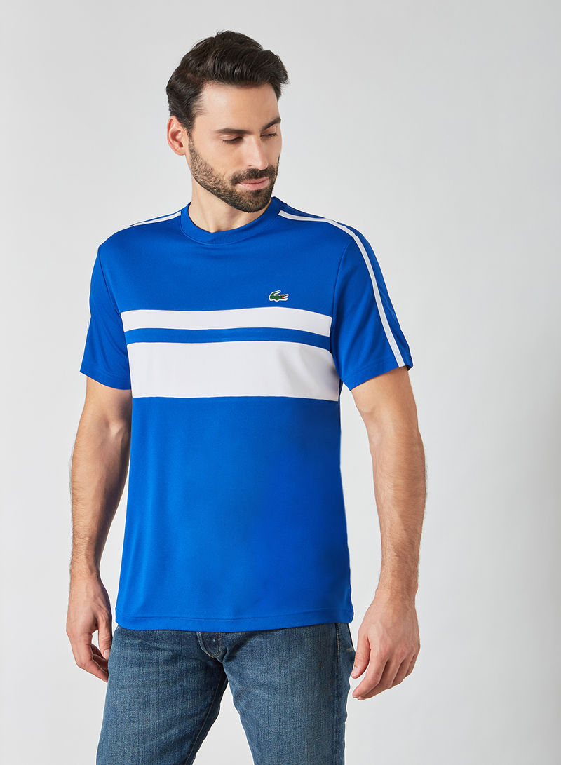 Breathable Tennis T-Shirt Blue